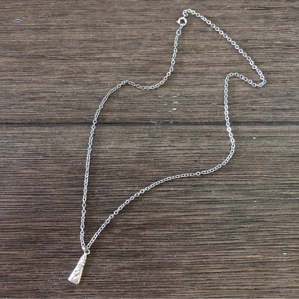 Sterling Sliver lighthouse necklace
